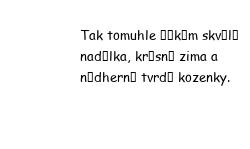 Váš obrázek - Sekce pro muže